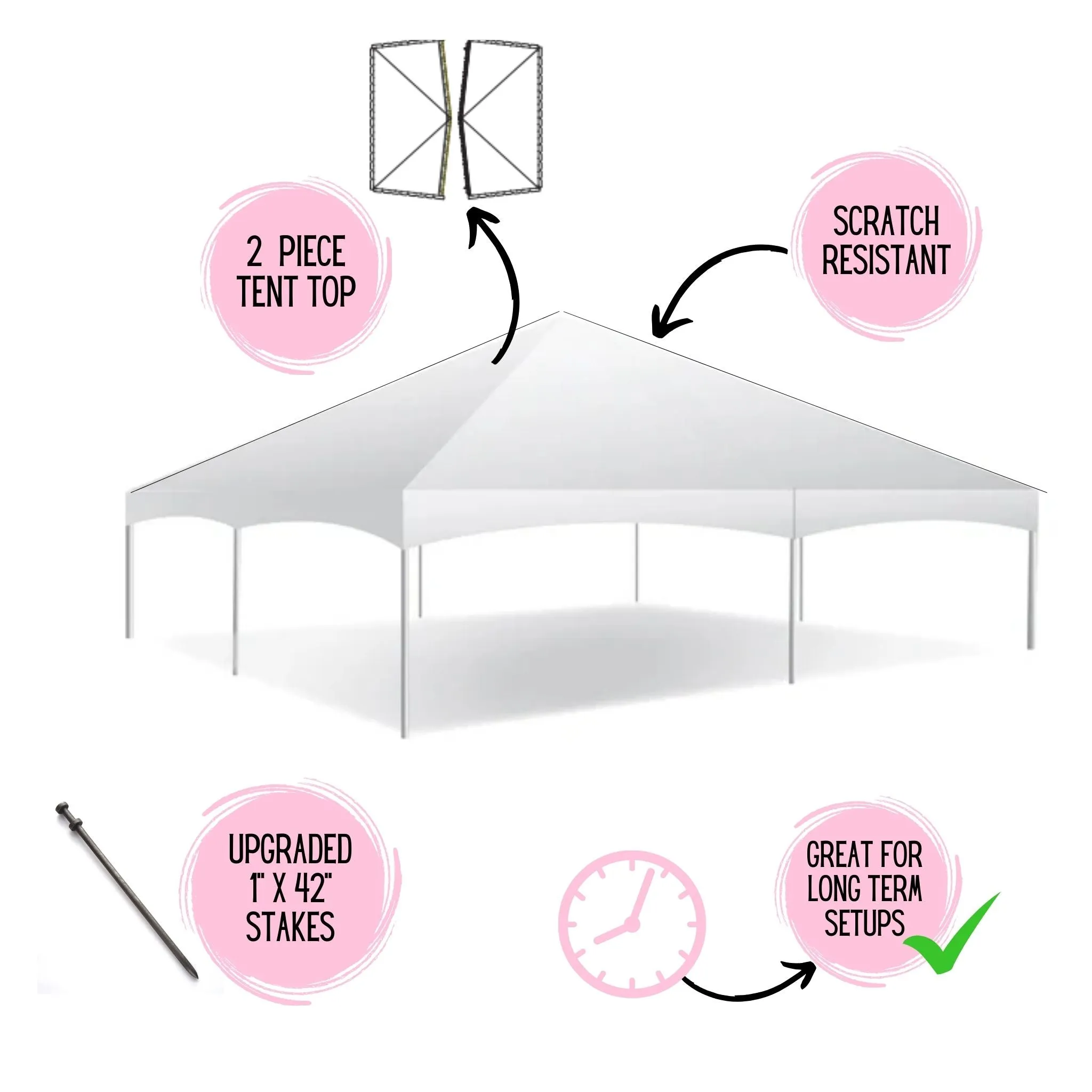 30x30 Master Series Frame Tent