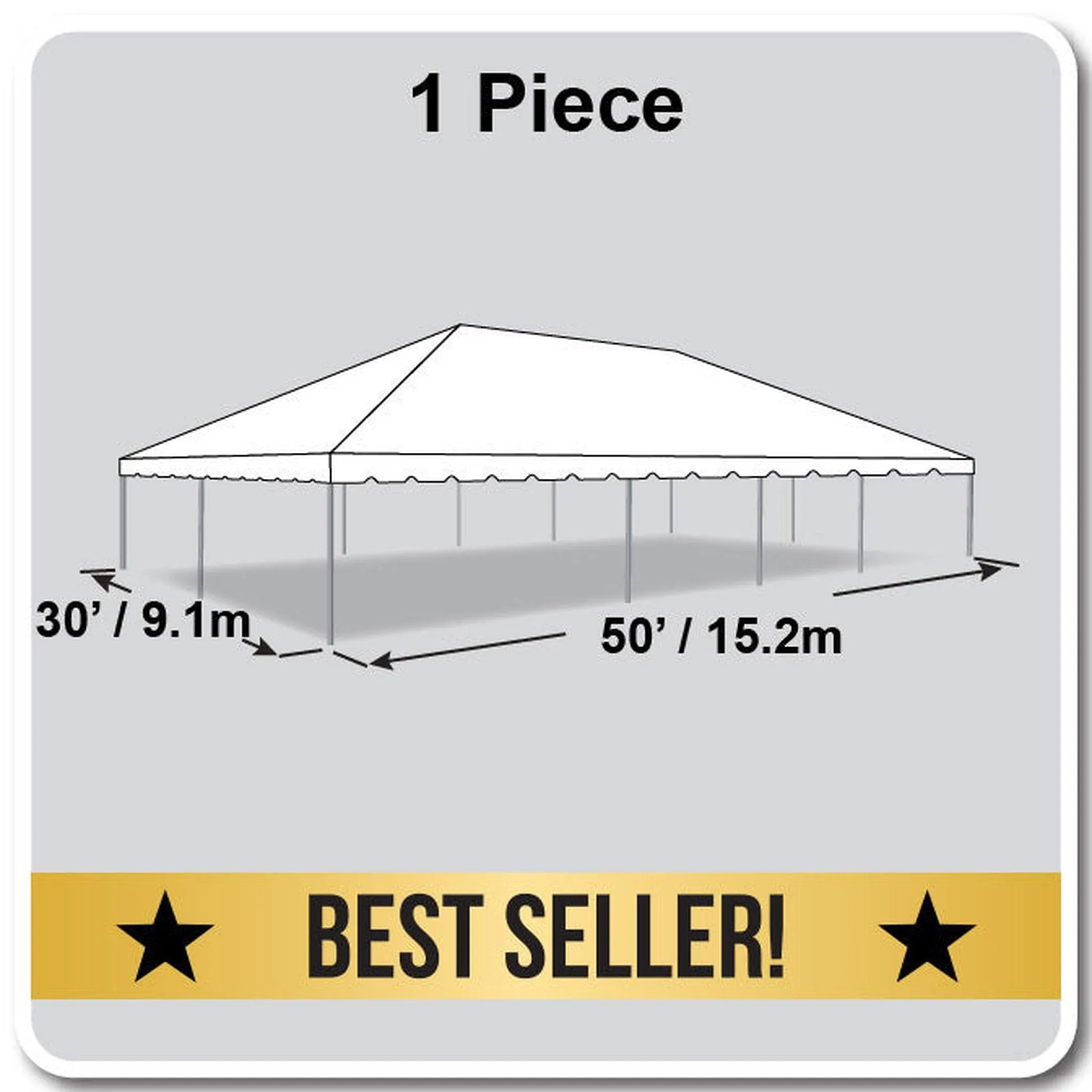 30x50 Classic Series Frame Tent