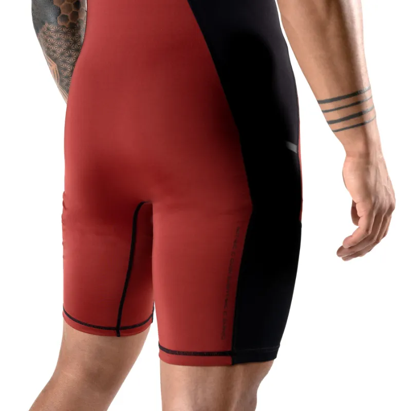 Apex Weightlifting Singlet - Burgundy (IPF Approved)