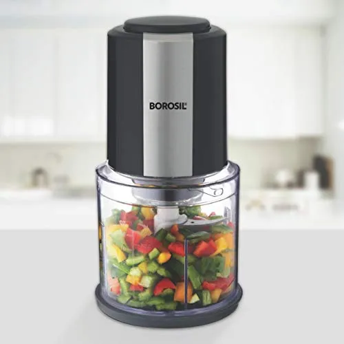 Borosil Chef Delite BCH20DBB21 300-Watt Chopper (Black)