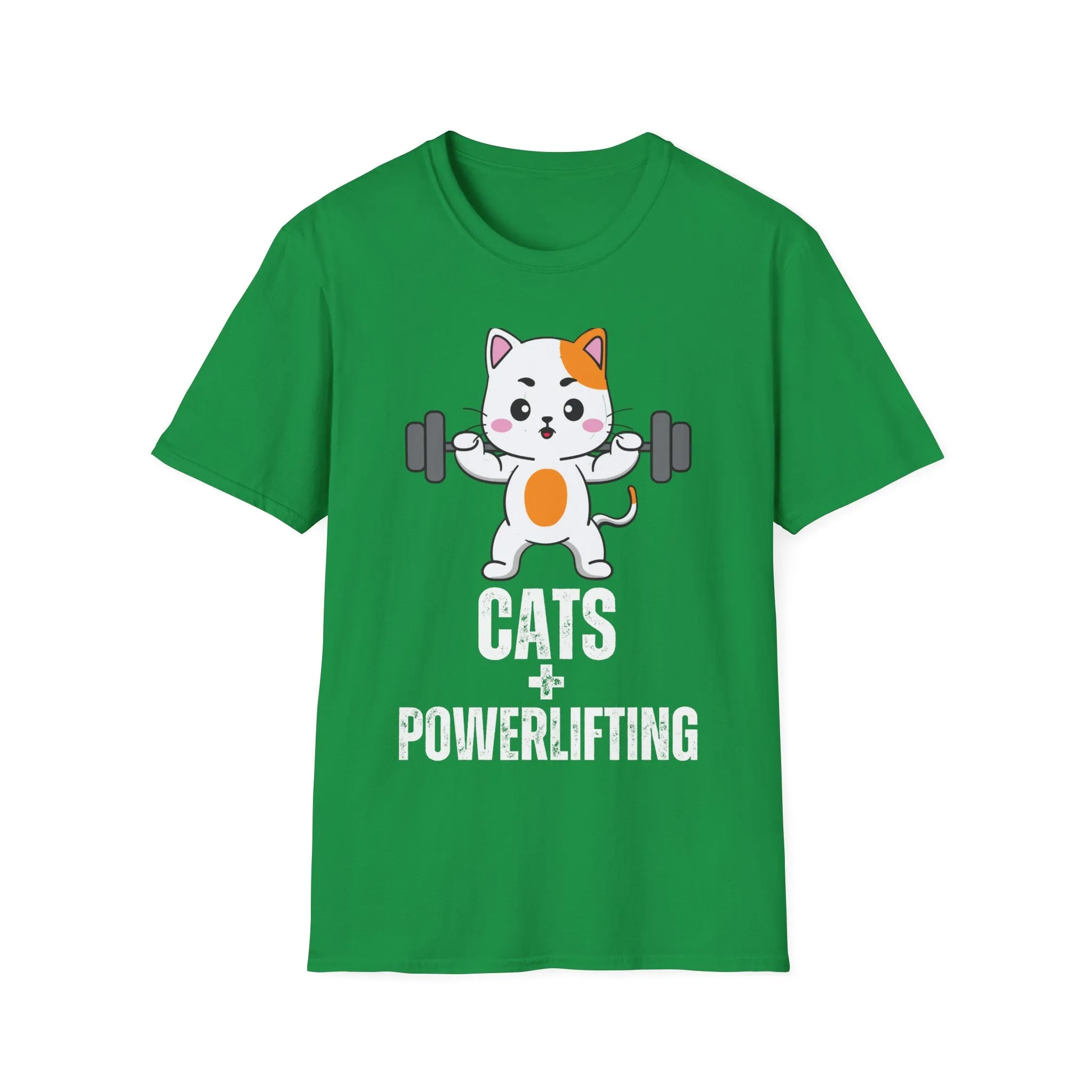 Cat Powerlifting T-Shirt for Cat Lover gift for Powerlifter gift CATS Powerlifting Cat Shirt Funny Weightlifting CAT T Shirt