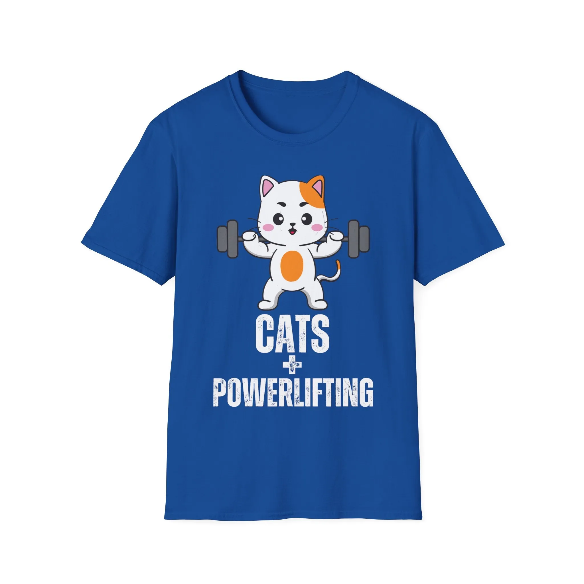 Cat Powerlifting T-Shirt for Cat Lover gift for Powerlifter gift CATS Powerlifting Cat Shirt Funny Weightlifting CAT T Shirt
