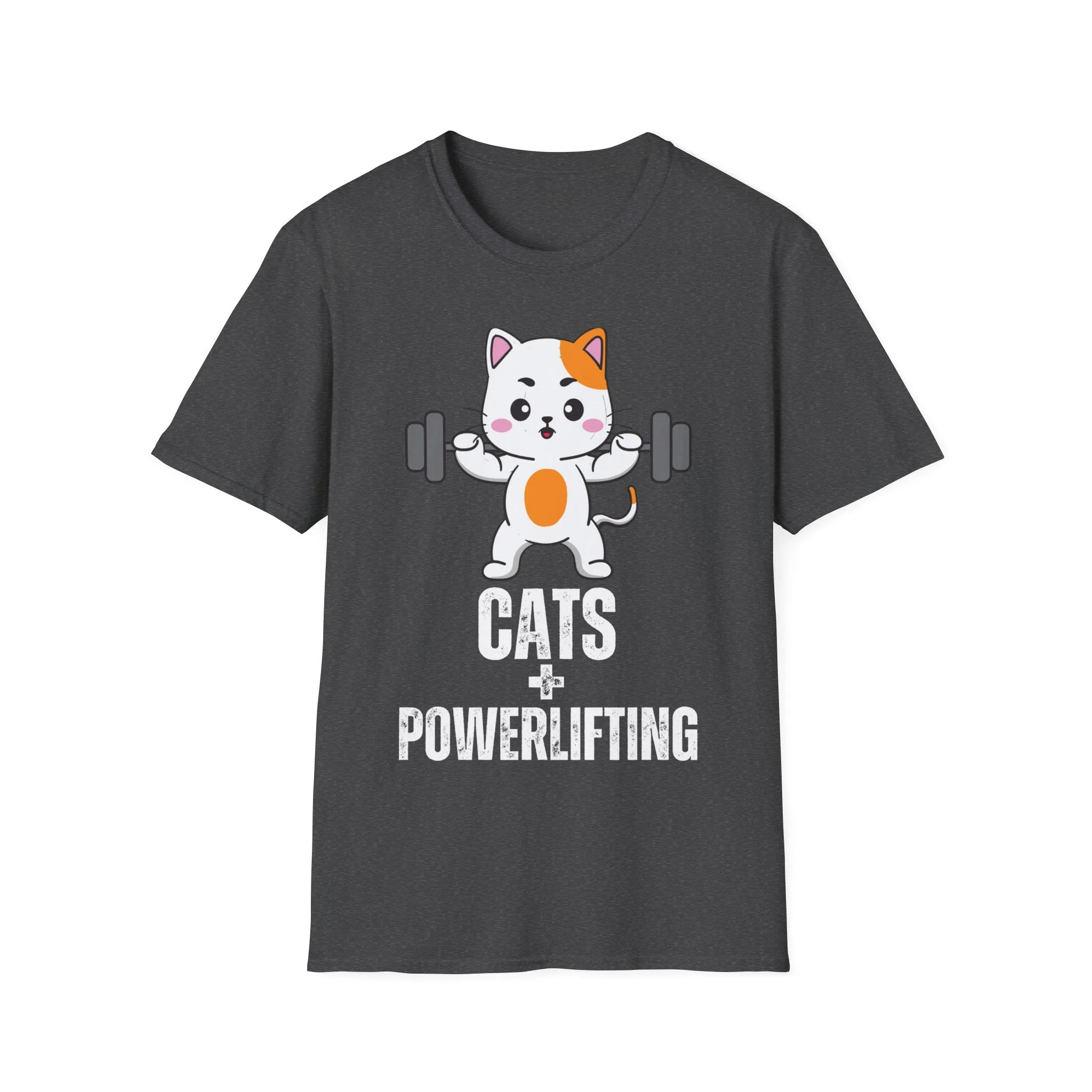 Cat Powerlifting T-Shirt for Cat Lover gift for Powerlifter gift CATS Powerlifting Cat Shirt Funny Weightlifting CAT T Shirt