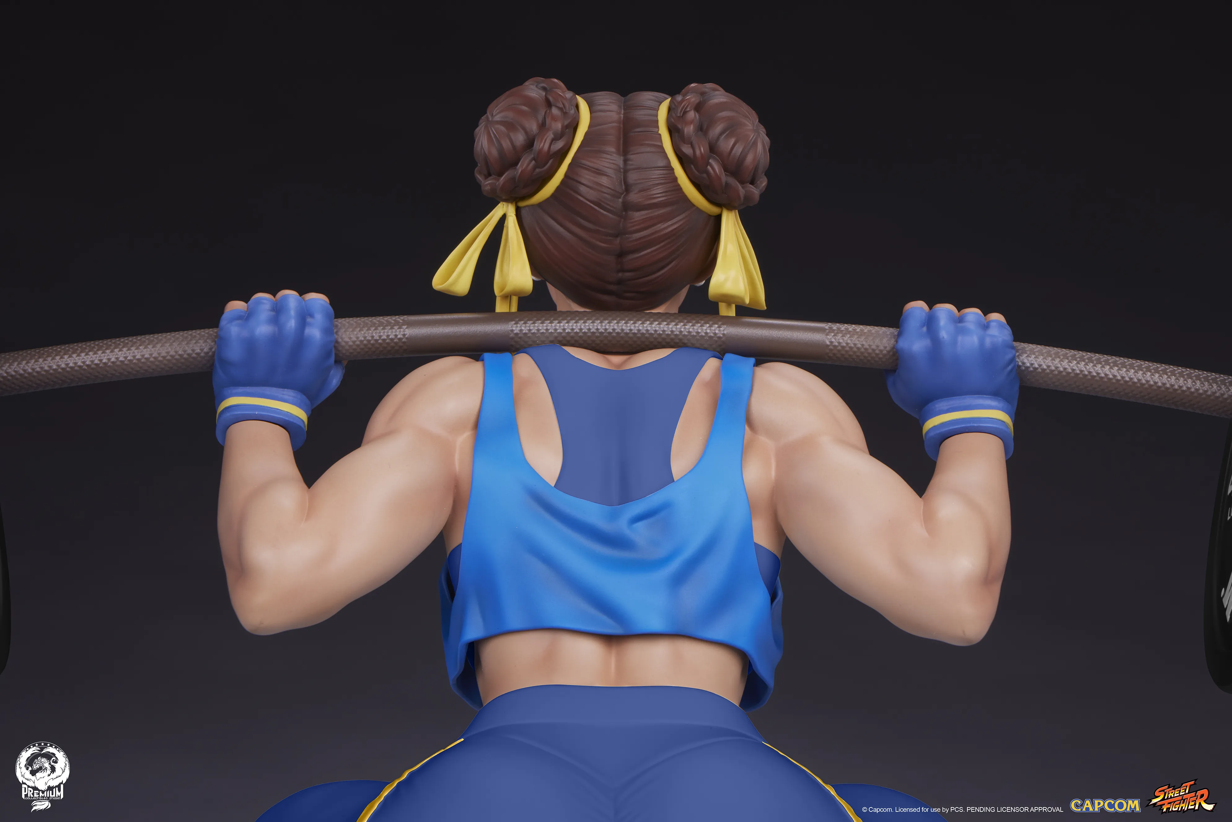 Chun-Li Powerlifting (Alpha) 1/4 Scale Statue