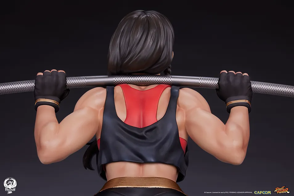 Chun-Li Powerlifting (Battle) 1/4 Scale Statue