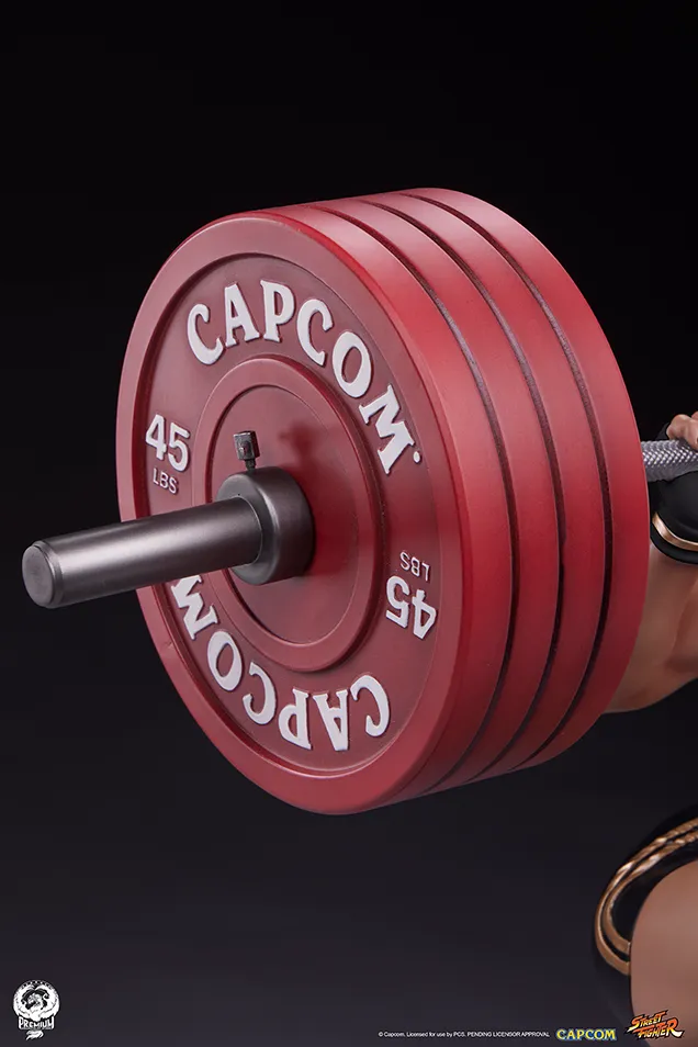 Chun-Li Powerlifting (Battle) 1/4 Scale Statue