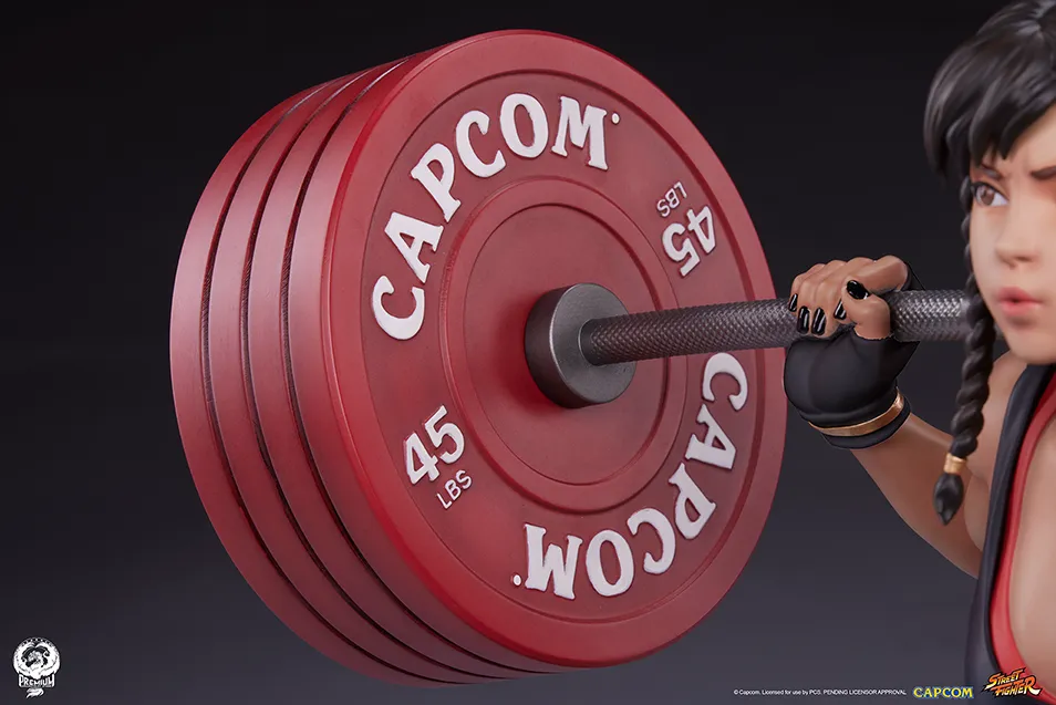 Chun-Li Powerlifting (Battle) 1/4 Scale Statue