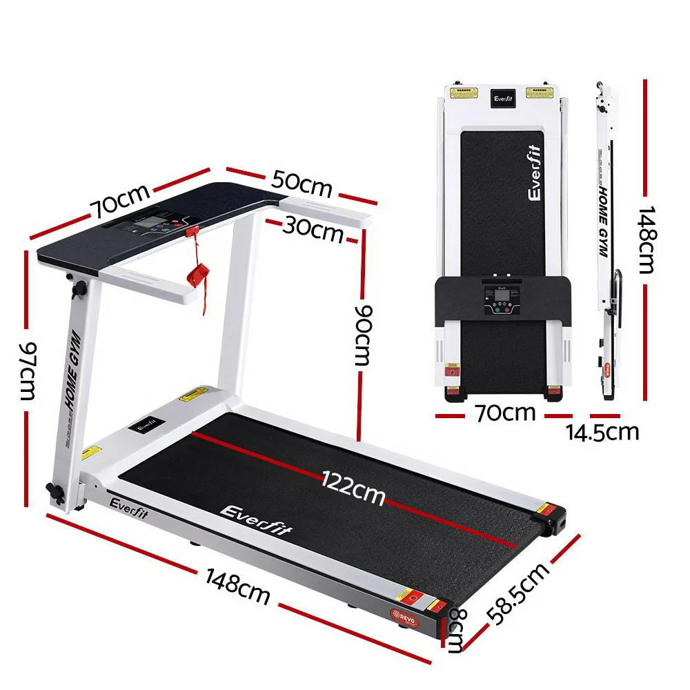 Everfit CHI420 M6 Folding Treadmill - White
