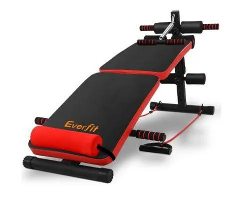 Everfit Weight Bench Sit Up Bench Press Foldable Home Gym Equipment
