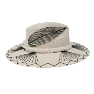 Exclusive Black Feather Hat by Corazon Playero