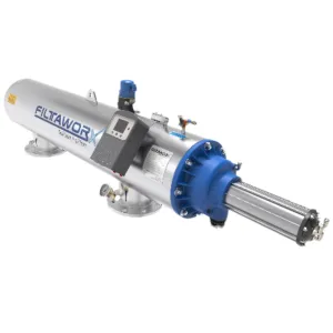 Filtaworx FW150-EL 150mm Fully Automatic Self-Cleaning Horizontal Screen Filters with 240v AC Electric Controller - 5603cm² (230-2500LPM)
