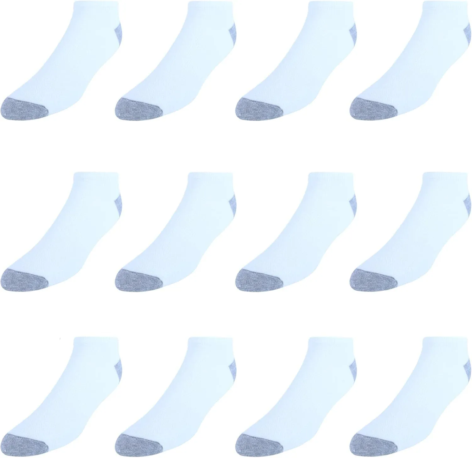 Hanes Men's Socks, X-Temp Lightweight Socks, Low Cut and No Show, 12-Pack