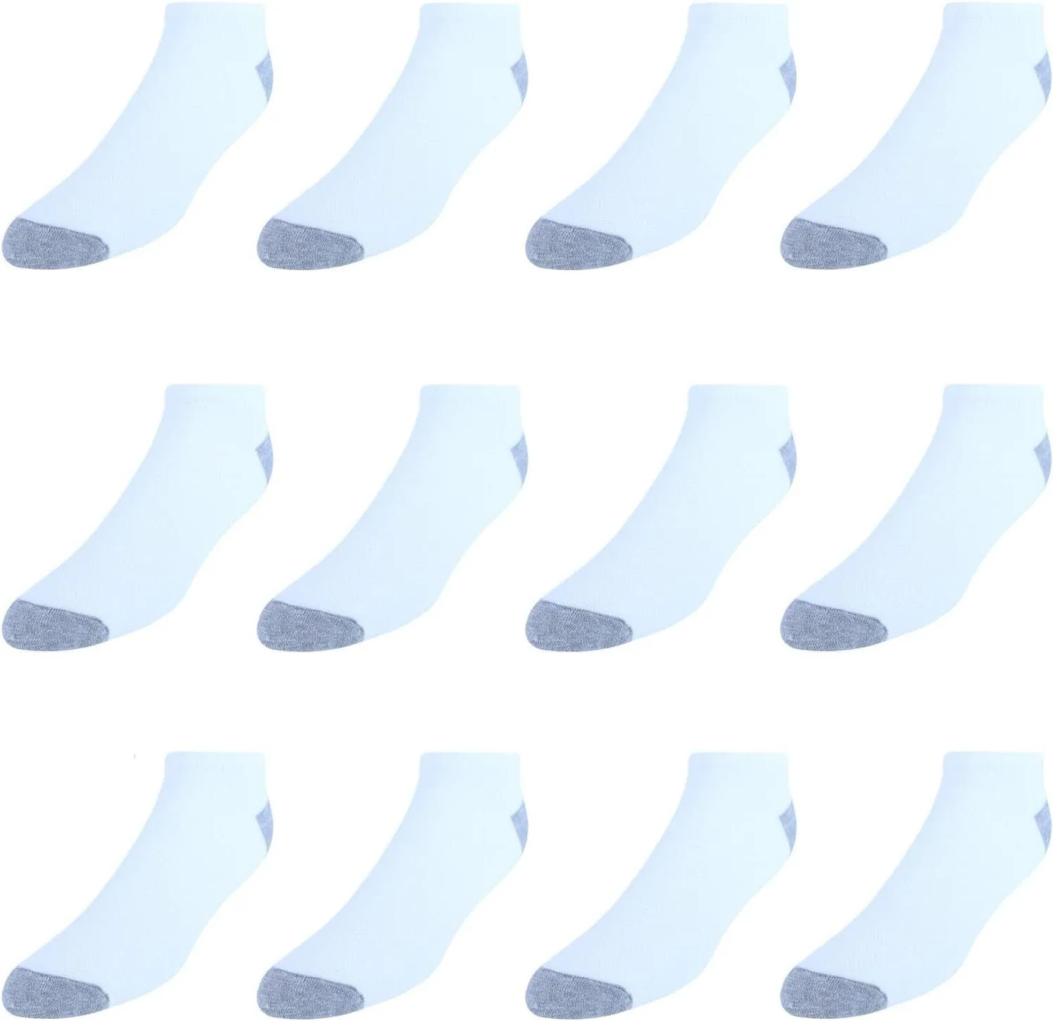 Hanes Men's Socks, X-Temp Lightweight Socks, Low Cut and No Show, 12-Pack