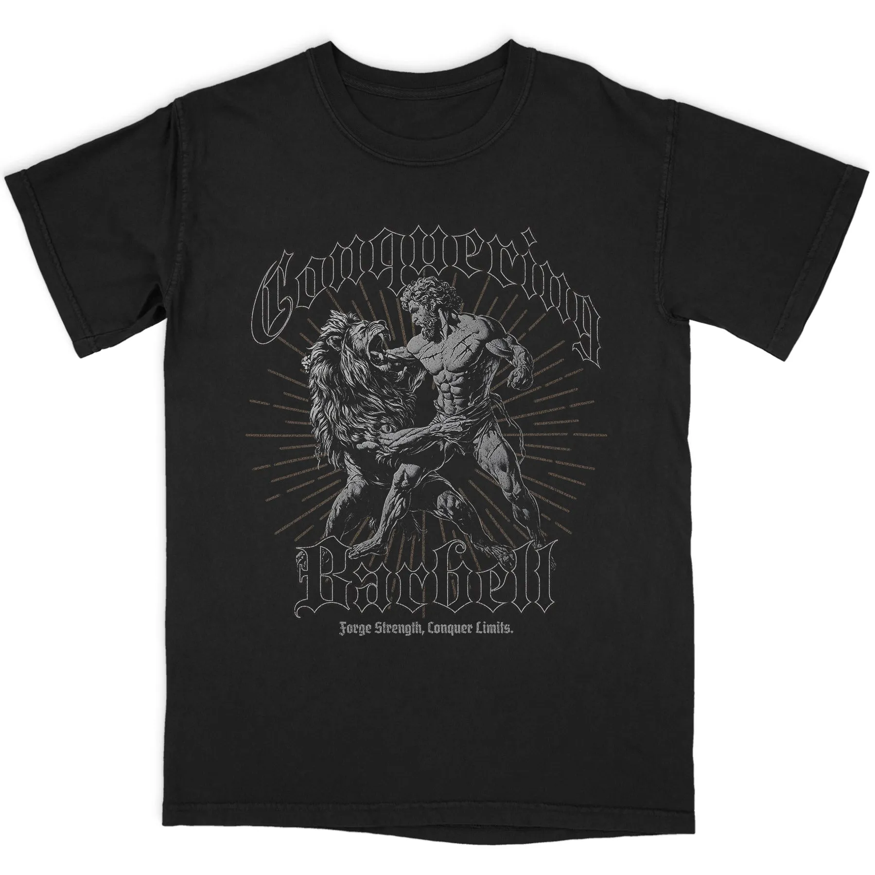 Hercules vs Lion - Oversized tee