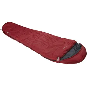 High Peak TR 300 Sleeping Bag 230x85x55 Cm - Claret/Gray