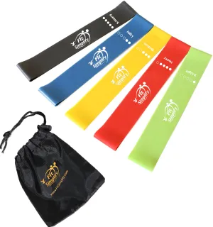 High-Quality Loop Resistance Bands Set | 5 Levels for Strength Training, Rehab, and Fitness Workouts