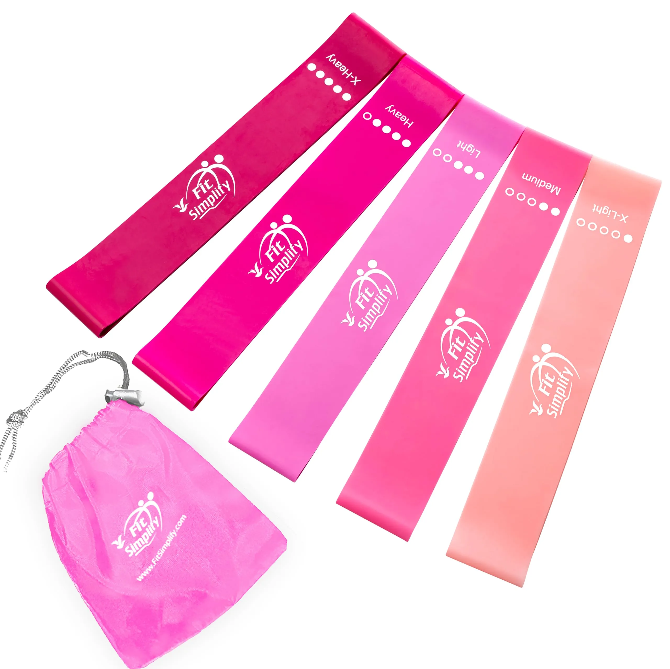High-Quality Loop Resistance Bands Set | 5 Levels for Strength Training, Rehab, and Fitness Workouts