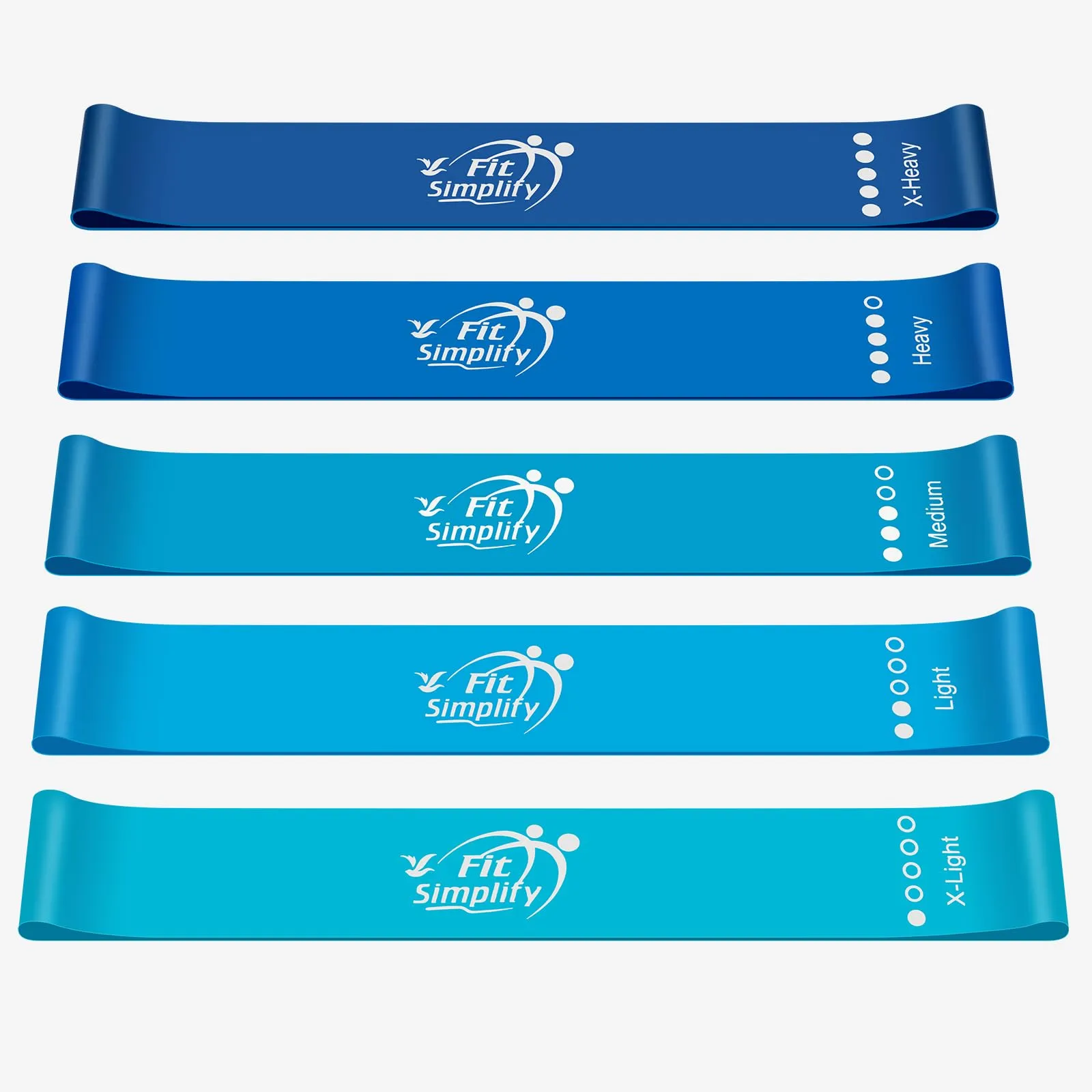 High-Quality Loop Resistance Bands Set | 5 Levels for Strength Training, Rehab, and Fitness Workouts