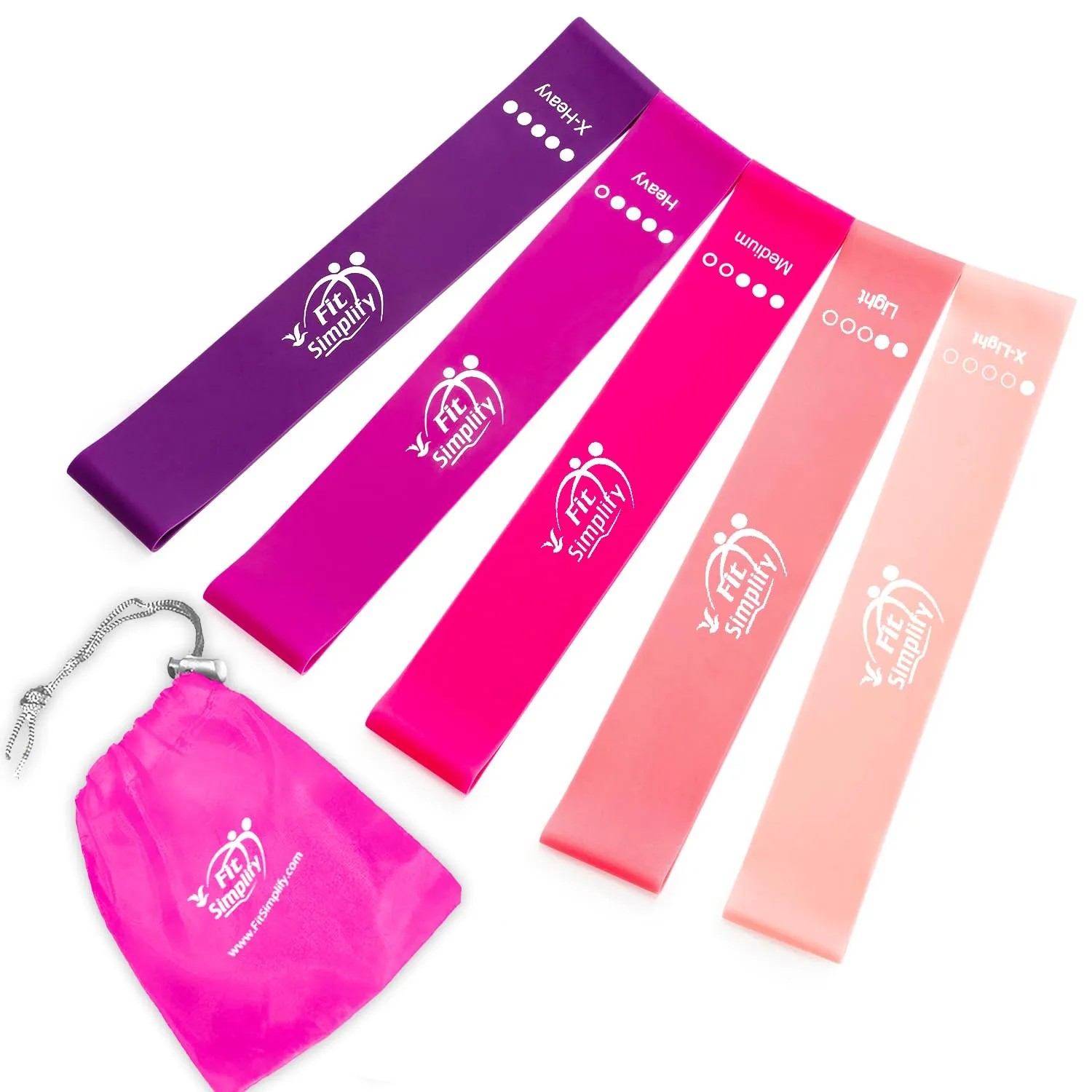 High-Quality Loop Resistance Bands Set | 5 Levels for Strength Training, Rehab, and Fitness Workouts