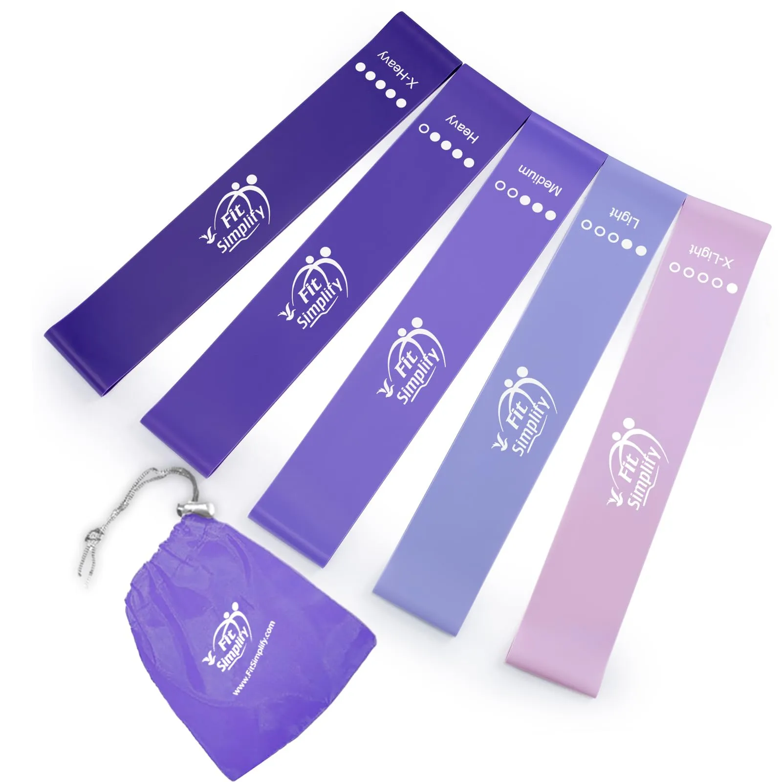 High-Quality Loop Resistance Bands Set | 5 Levels for Strength Training, Rehab, and Fitness Workouts