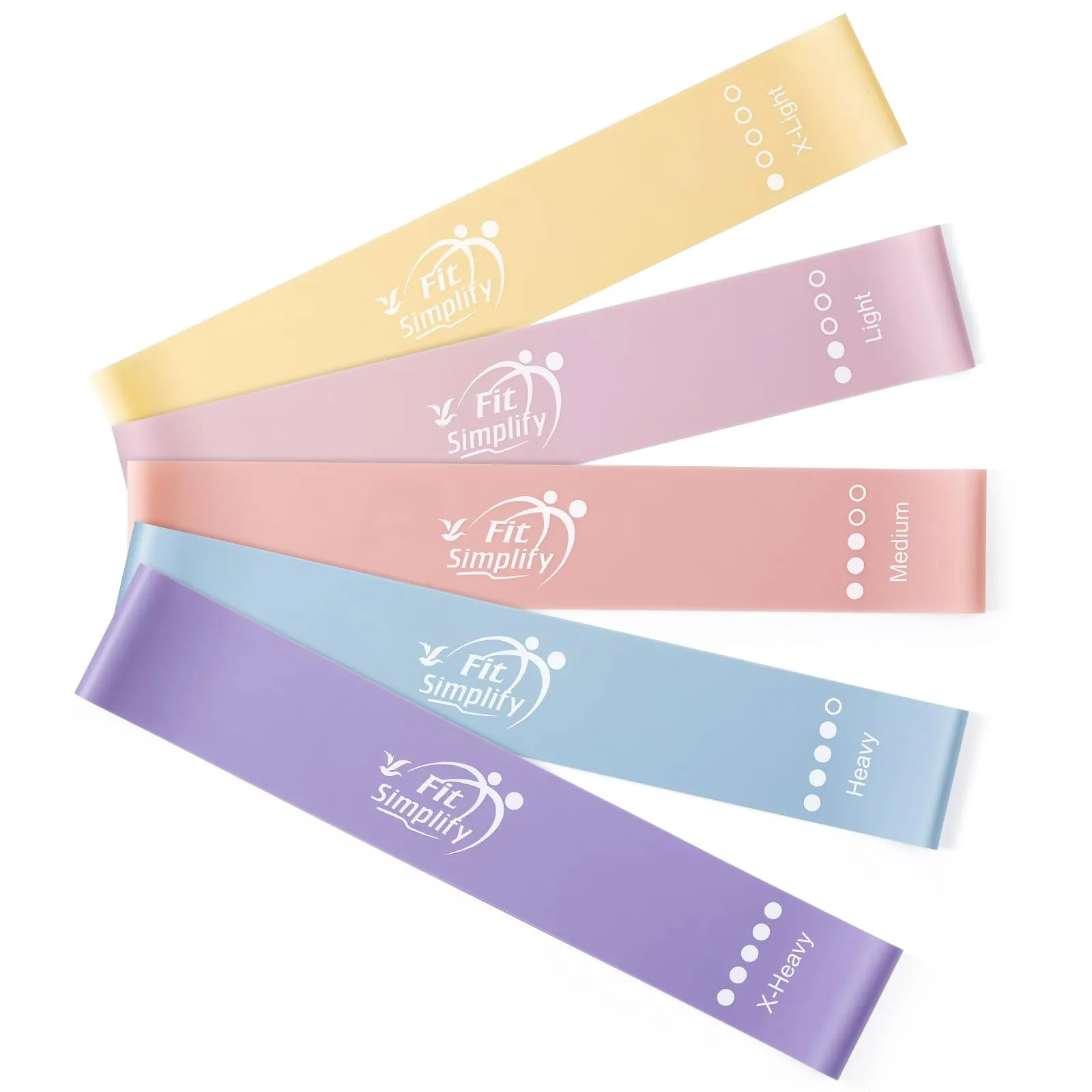 High-Quality Loop Resistance Bands Set | 5 Levels for Strength Training, Rehab, and Fitness Workouts