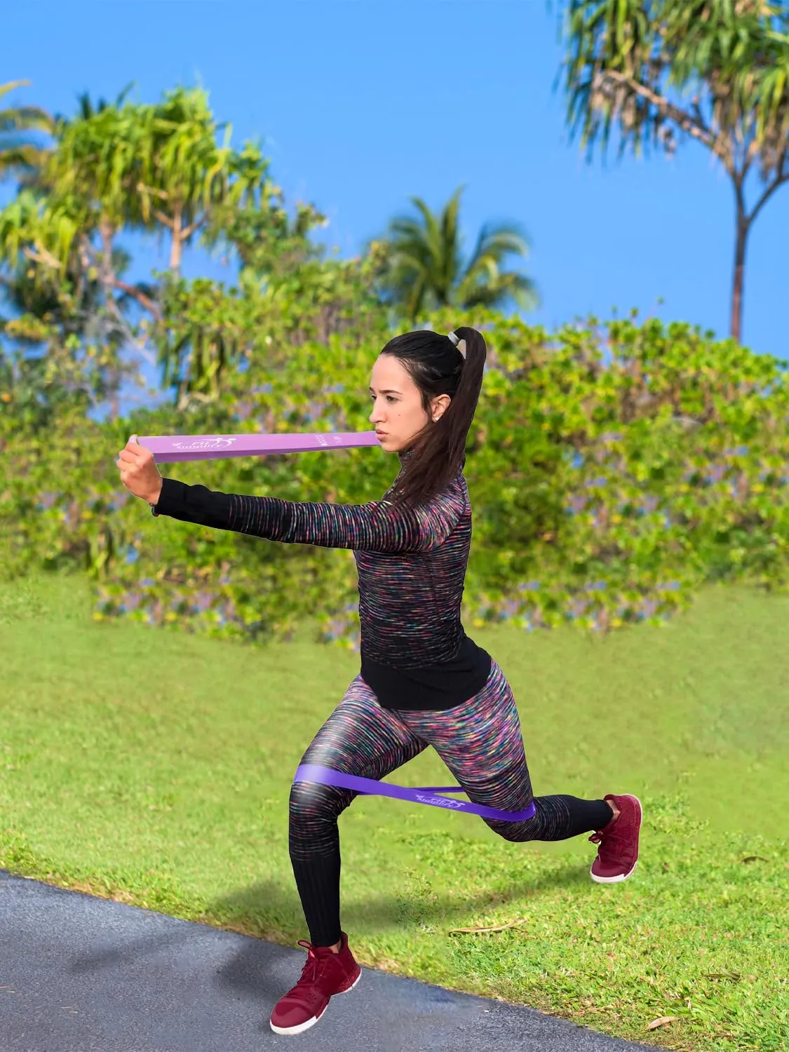High-Quality Loop Resistance Bands Set | 5 Levels for Strength Training, Rehab, and Fitness Workouts