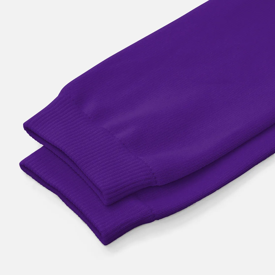 Hue Purple Knitted Compression Calf Sleeves