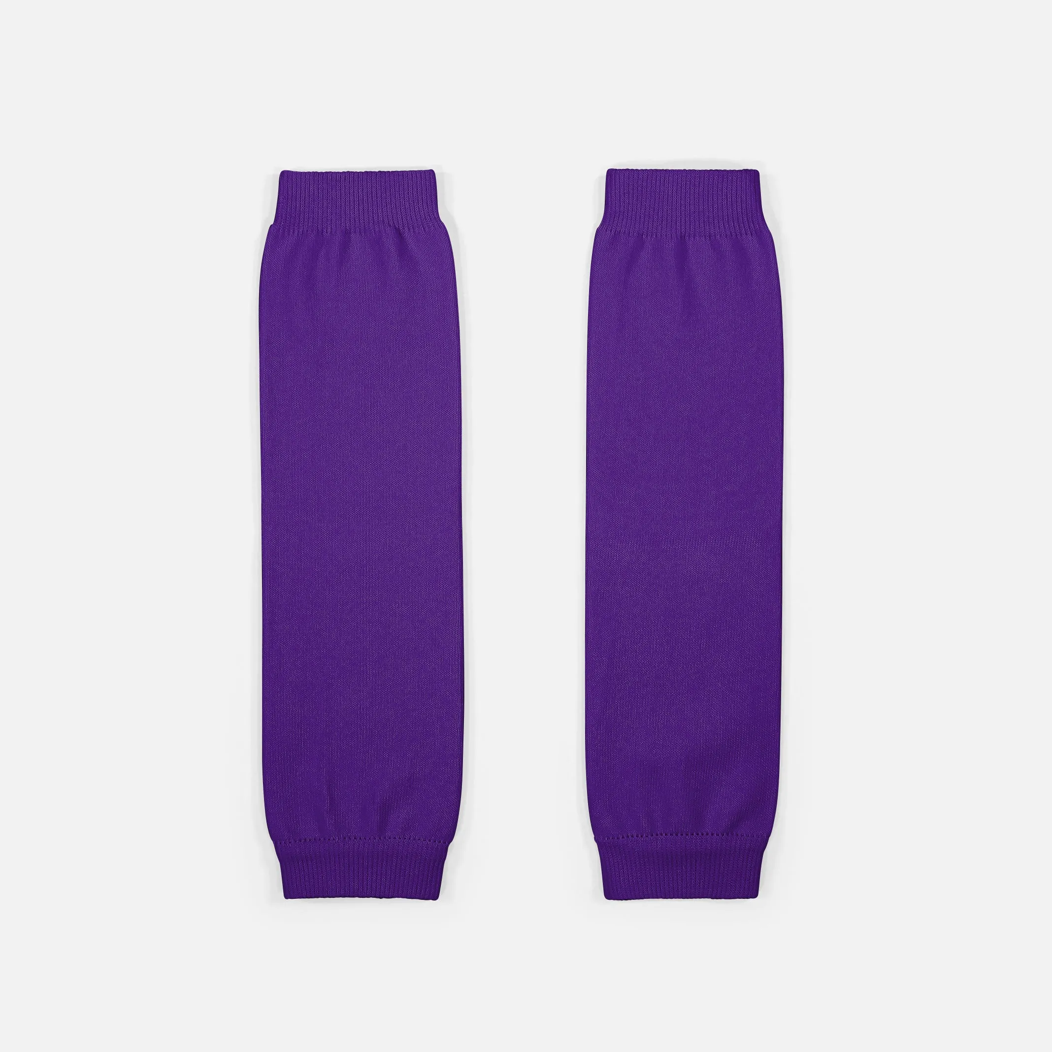 Hue Purple Knitted Compression Calf Sleeves