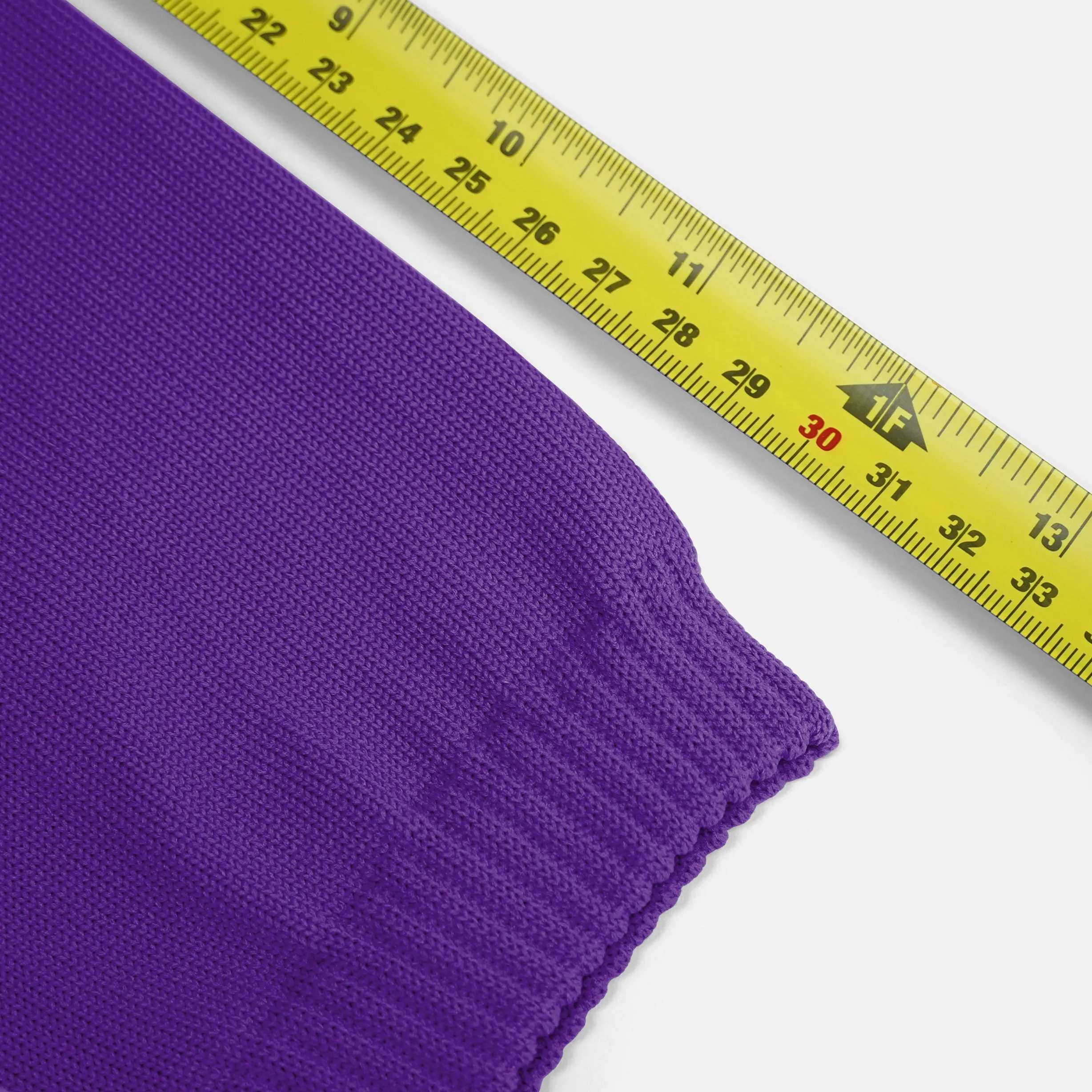 Hue Purple Knitted Compression Calf Sleeves