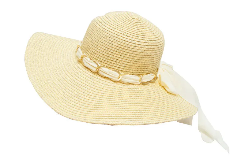 Ladies Beach Floppy Straw Hats