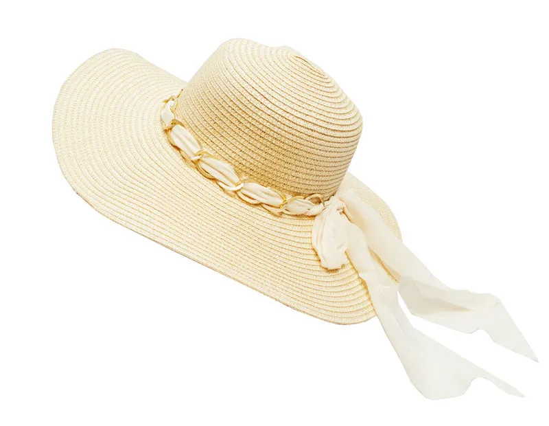 Ladies Beach Floppy Straw Hats