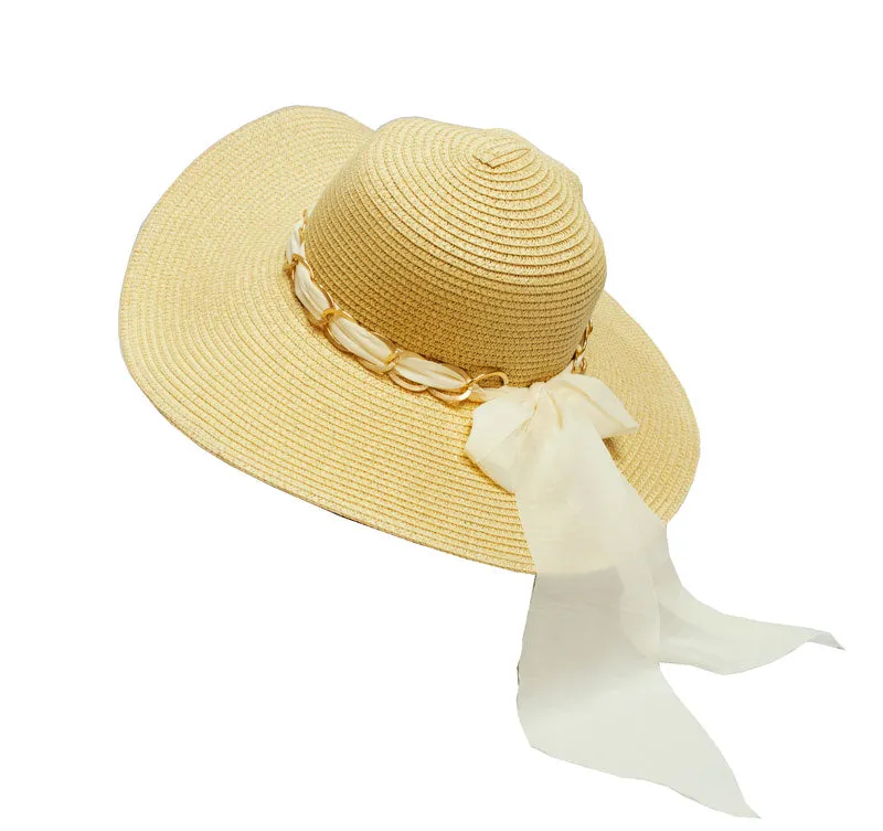 Ladies Beach Floppy Straw Hats