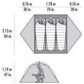 MSR Access Four-Season Ski Touring Tent