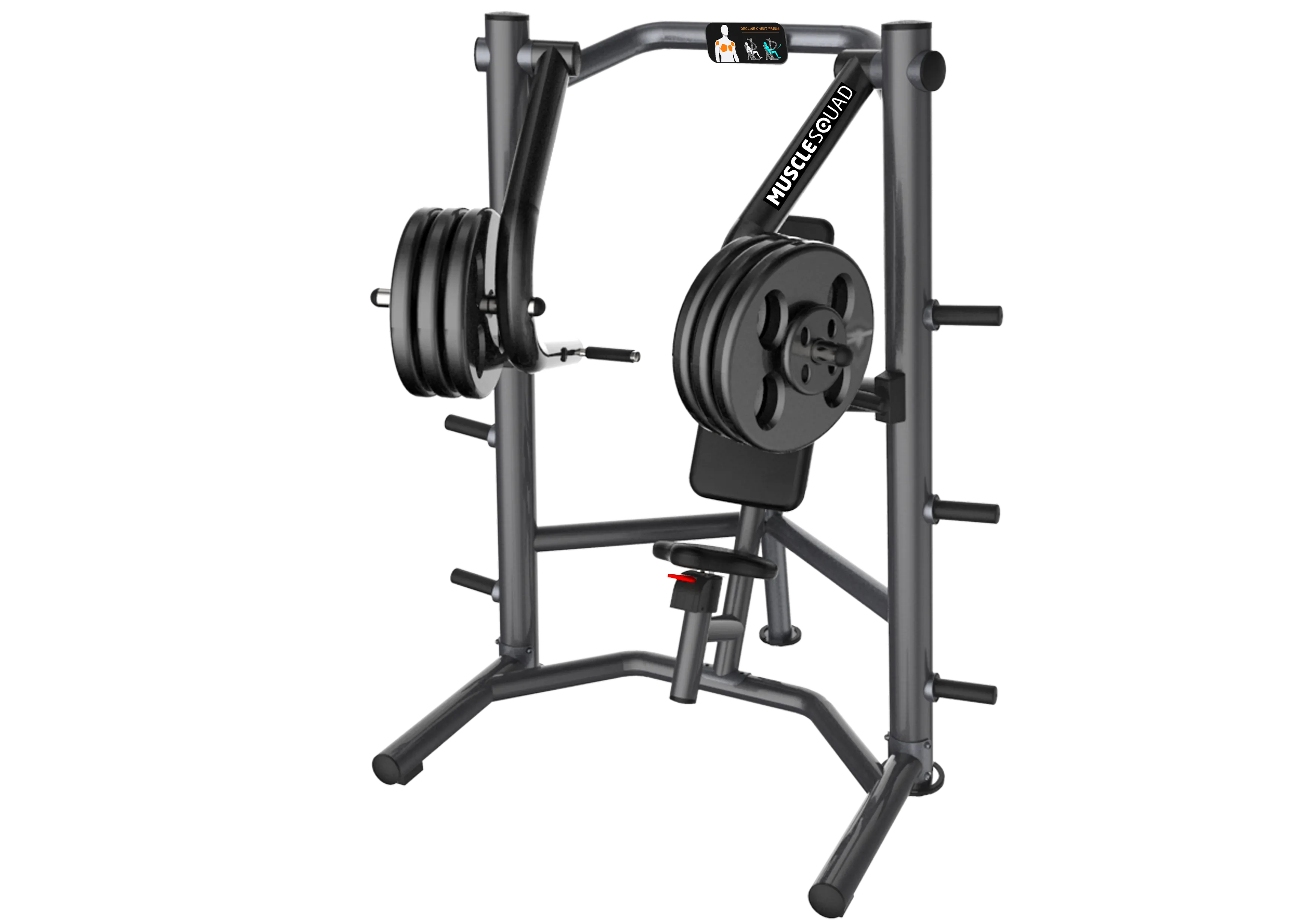 MuscleSquad Decline Chest Press
