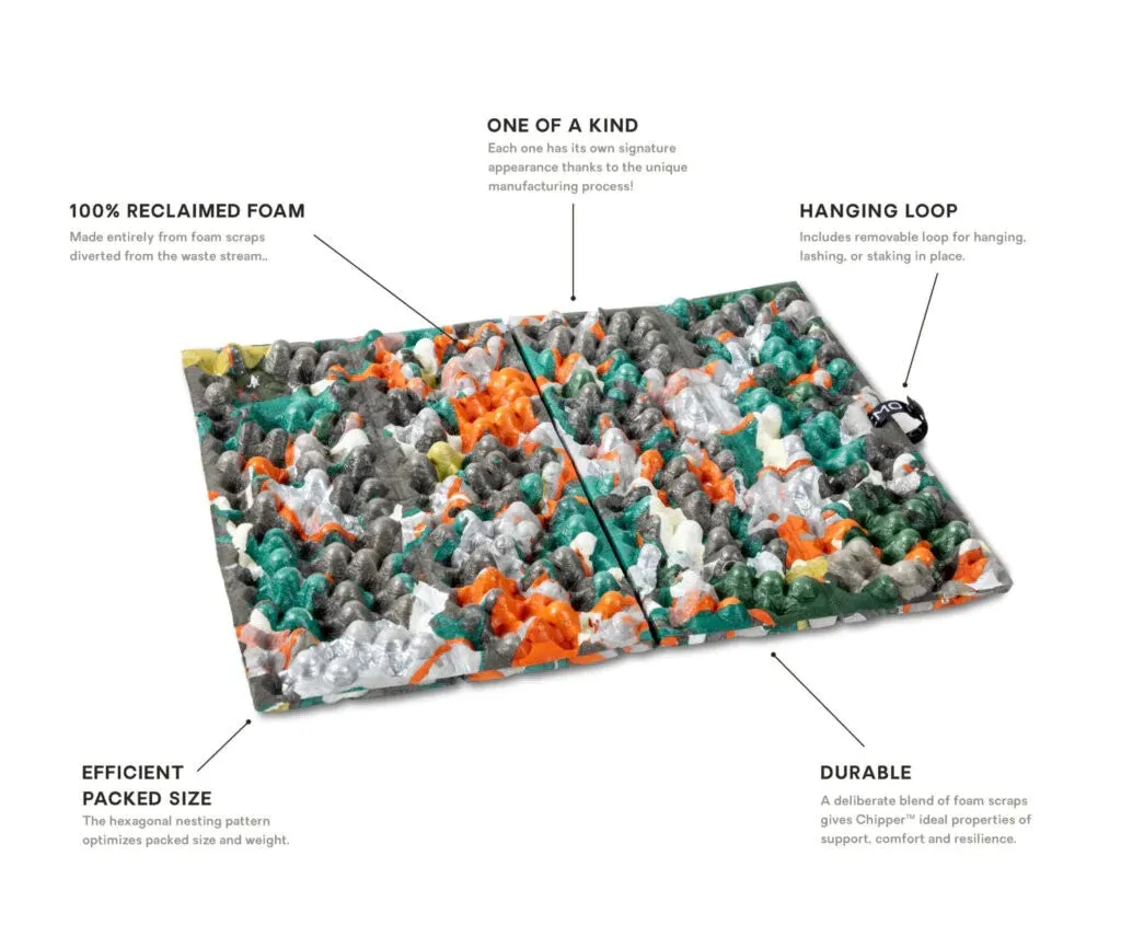 NEMO Equipment Chipper™ Reclaimed Closed-Cell Foam Seat