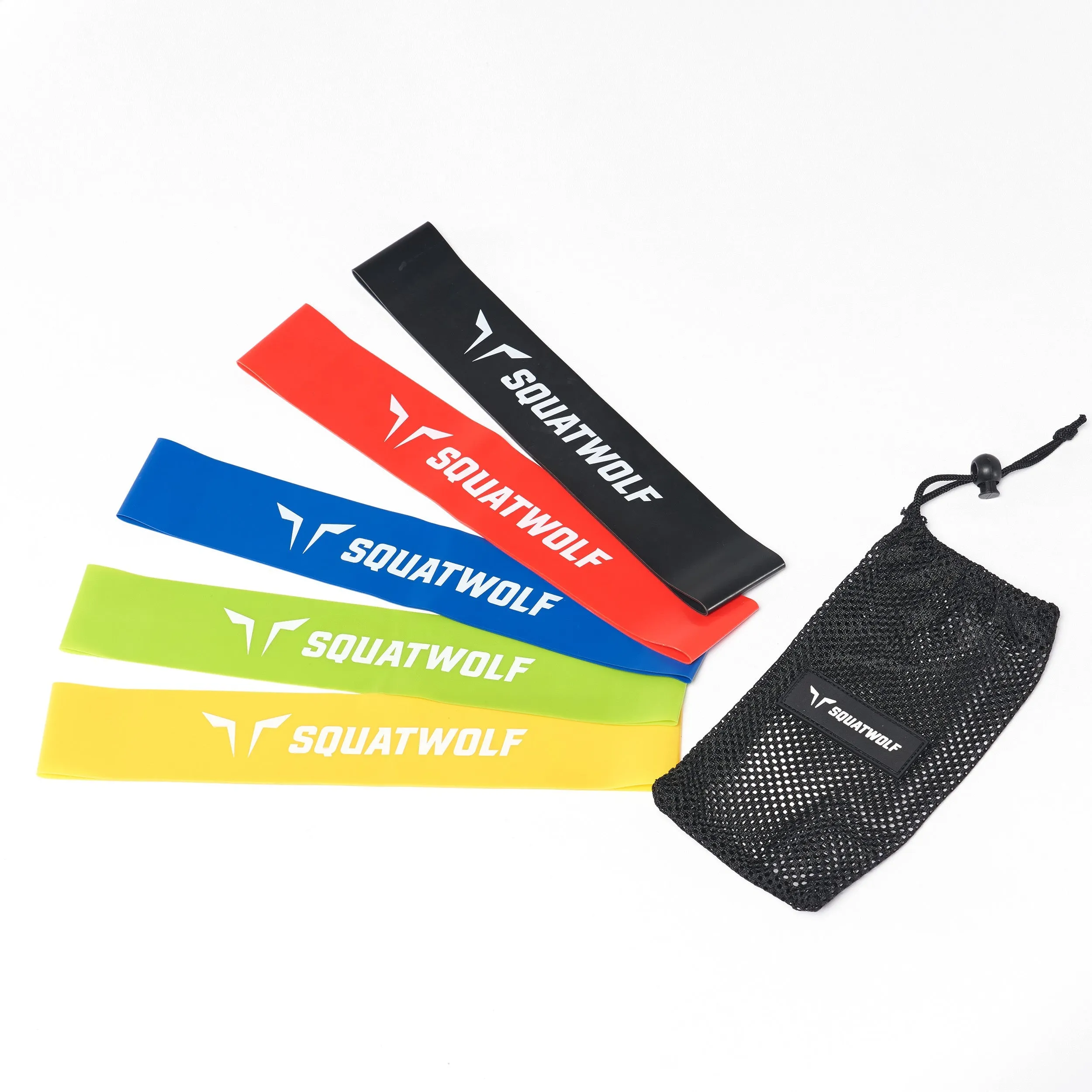Pack of 5 - SQUATWOLF Mini Power Bands
