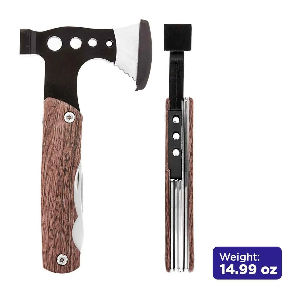 Portable 10-in-1 Axe Multitool for Home and Outdoor