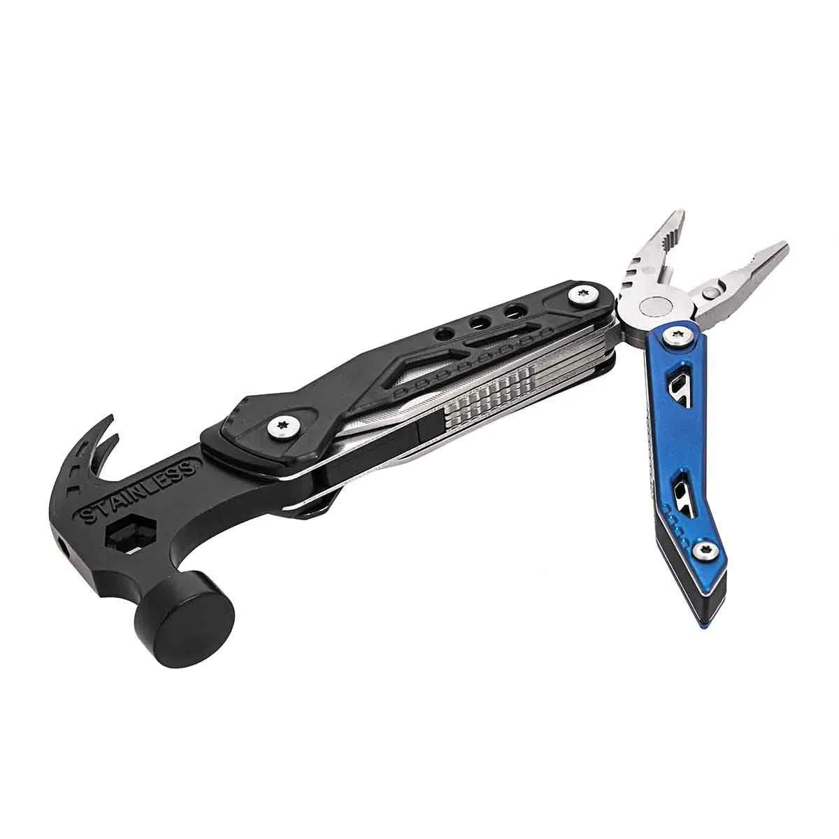 Portable 7-in-1 Hammer Multitool for Home and Outdoor