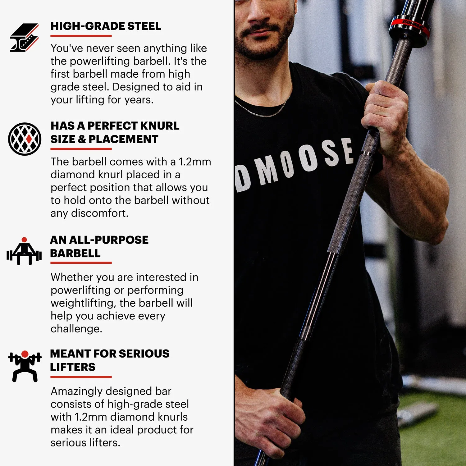 Powerlifting Barbell