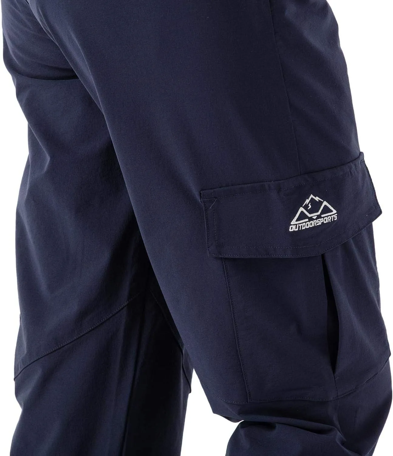 Rdruko Women's Hiking Cargo Pants Water-Resistant Quick Dry UPF 50  Travel Camping Work Pants Zipper Pockets