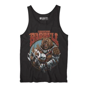 The Warrior Bear - Black tank top