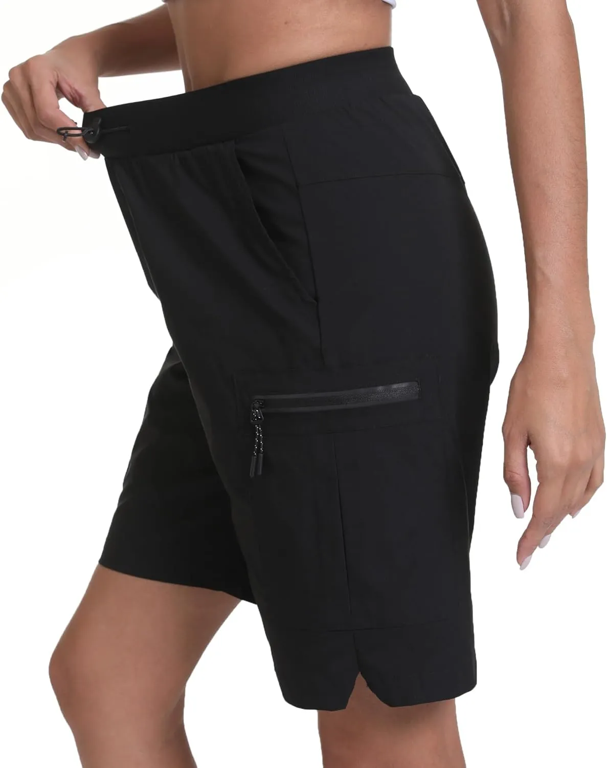 Women's Hiking Cargo Shorts Quick Dry Lightweight Shorts for Travel Athletic