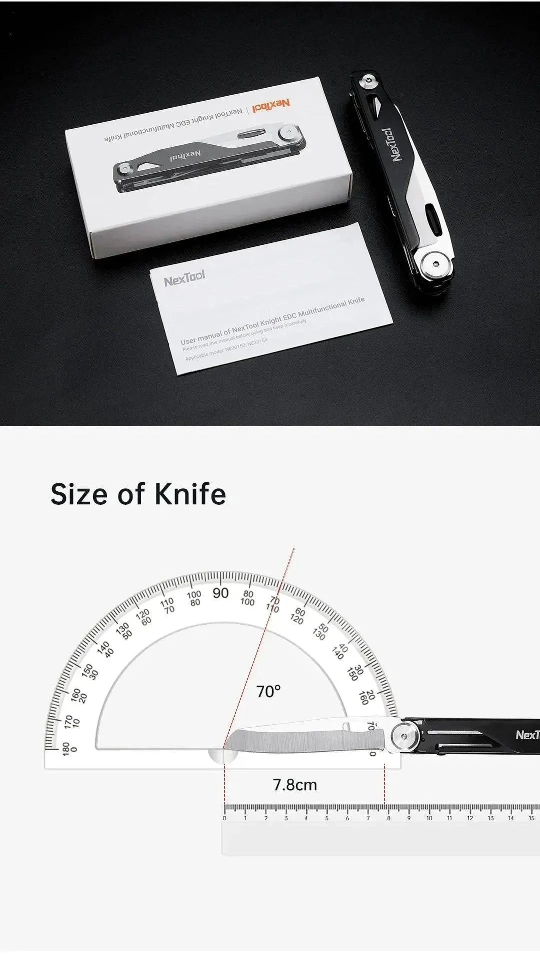 Xiaomi NexTool 12-in-1 Multi-tool Folding Knife Outdoor Pocket Knife Survival Kit Scissors Hand Tools Screwdriver EDC Equipment
